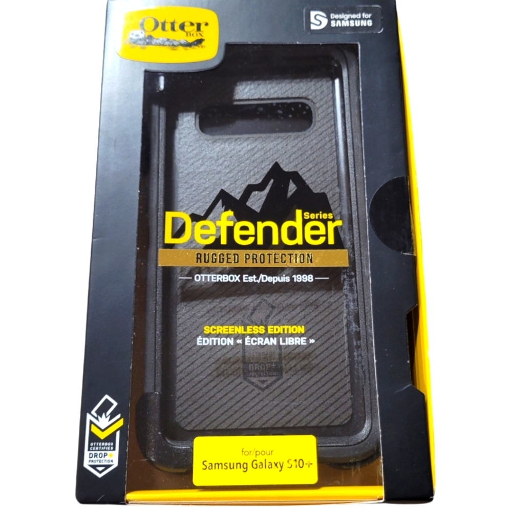 Otterbox Defender Samsung Galaxy S10+ case & holster clip